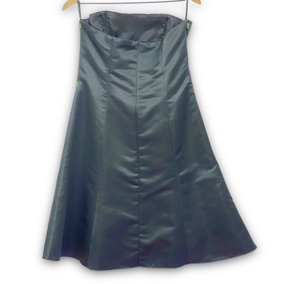 Vintage 90s Jessica McClintock for Gunne Sax Strapless Evening Dress - Picture 2 of 5